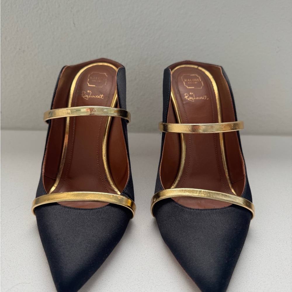 Malone Souliers Satin Mules